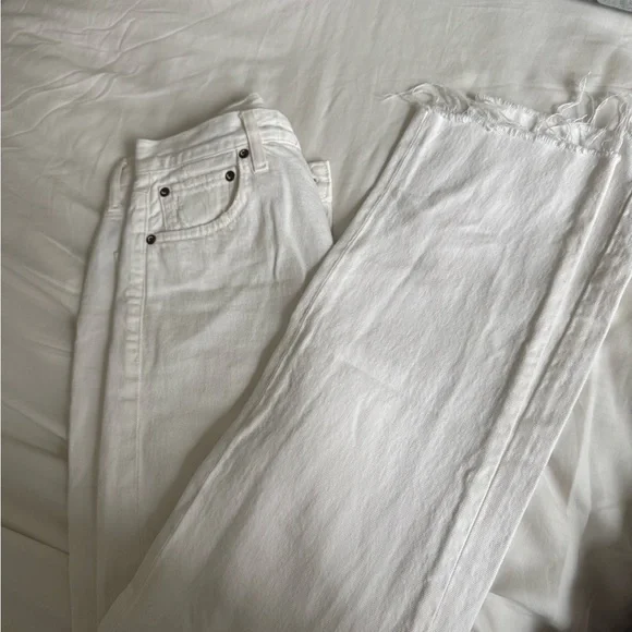 Agolde Criss Cross Straight Jean in Element
